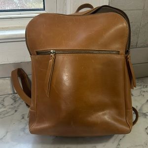 Able genuine leather backpack